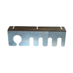 Galvanized hanger/holder for trailer connectors