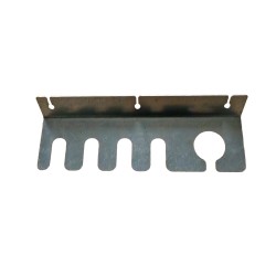 Galvanized hanger/holder for trailer connectors