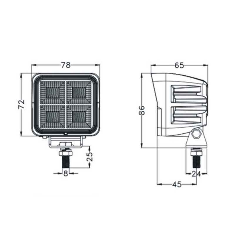 copy of Panel roboczy 40 LED 120W
