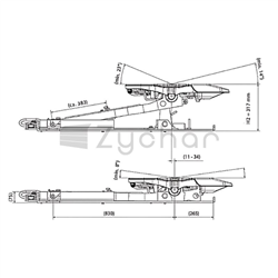 Podnoszony siodło SK-36.20 DAF - 11014739-347750459