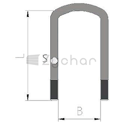 Zacisk sprężynowy 156X24X380 Forma 0 - 11152630-347747455