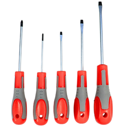 Zestaw wkrętaków, śrubokrętów 5-sztuk CR-V magnes-347484598