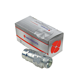 Szybkozłącze hydrauliczne wtyczka M22x1.5 gwint zewnętrzny EURO (9100822W) (ISO 7241-A) HYDRAL PREMIUM-347501800