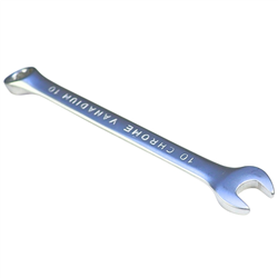 Klucz płasko oczkowy 10mm CR-V satynowy-347481553