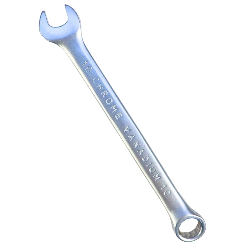 Klucz płasko oczkowy 10mm CR-V satynowy-347481555