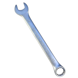 Klucz płasko oczkowy 17mm CR-V satynowy-347484728