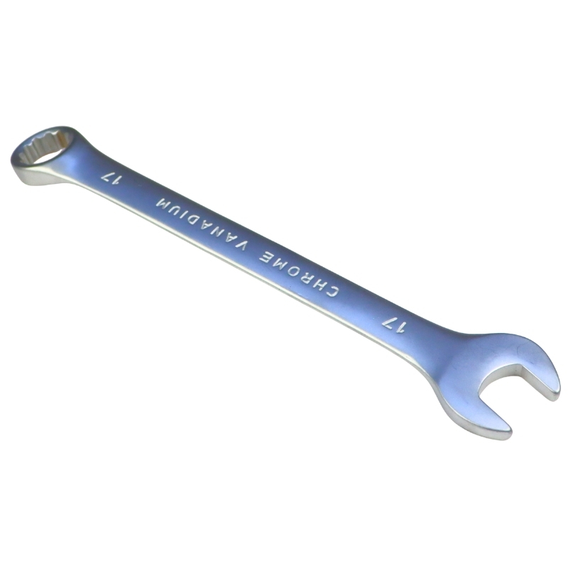 Klucz płasko oczkowy 17mm CR-V satynowy-347484730
