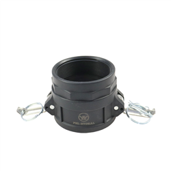 Szybkozłącze Camlock coupling gniazdo Typ D polipropylen PP 3" x 76mm PZL HYDRAL-347516783