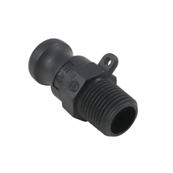 Szybkozłącze Camlock coupling wtyczka Typ F polipropylen PP 1/2" x 13mm PZL HYDRAL-347516746