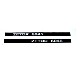 Komplet znaków - emblematów Zetor 6045-347491184