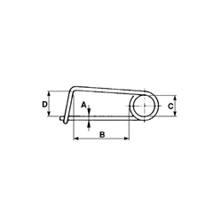 Zawleczka z blokadą §4X100MM-347607411