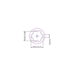 Adapter 30mm  1 3/8-6-347611590