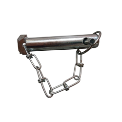 Sworzeń zaczepu z łańcuszkiem i zawleczką 24 x 135 mm-347621228
