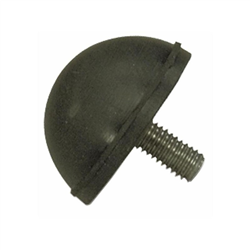 Amortyzator gumowy męski typ D, Fi 30x15 mm, M6x1x13 mm, półkulisty-347614227