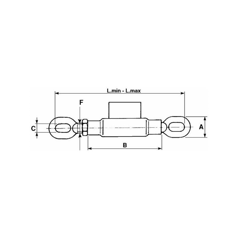 Regulator stabilizatora 280-390, 22x2,5-347607447