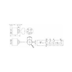 Stacyjka 6-pozycyjna, Fiat: 4158641, 5118433-347613612