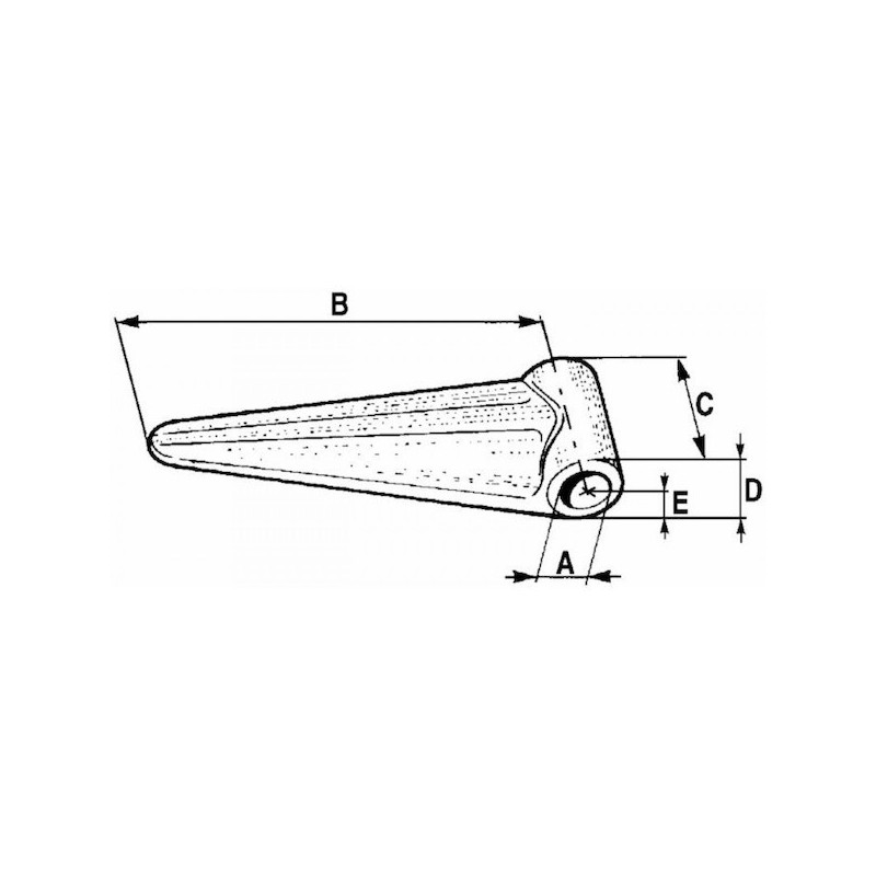 Zawias 14mm x 92mm-347615245