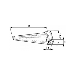 Zawias 14mm x 110mm-347615247
