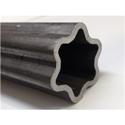 Rura zewnętrzna 2m, profil gwiazdka,  S5, W2500, G8 - 61x47-347615609