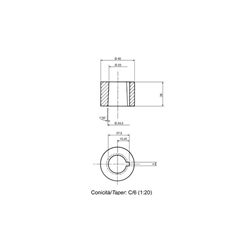 Kierownica 395x72mm C6-347606293