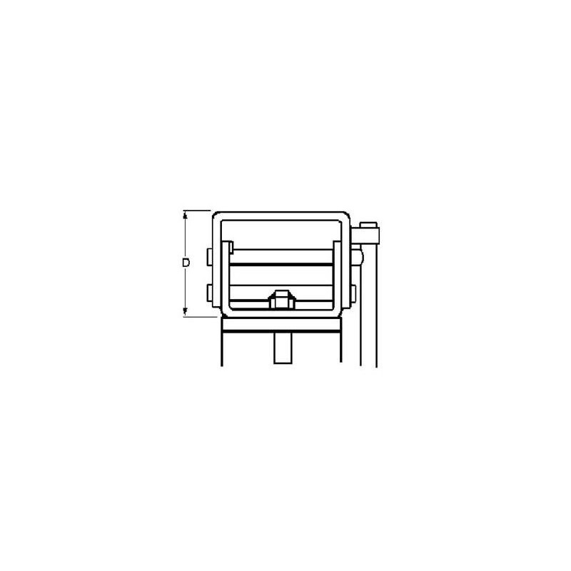 Stopa podporowa,SIMOL DS510S 330 mm 6000 kg-347612623