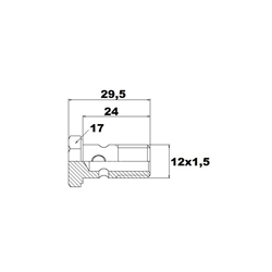 Śruba BANJO M12x1,5-347607686