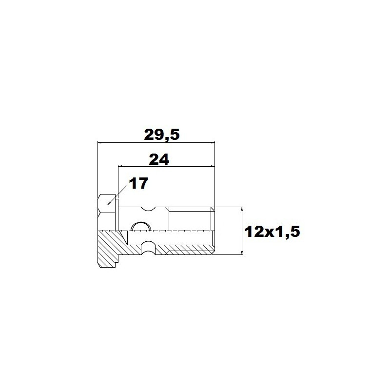Śruba BANJO M12x1,5-347607686