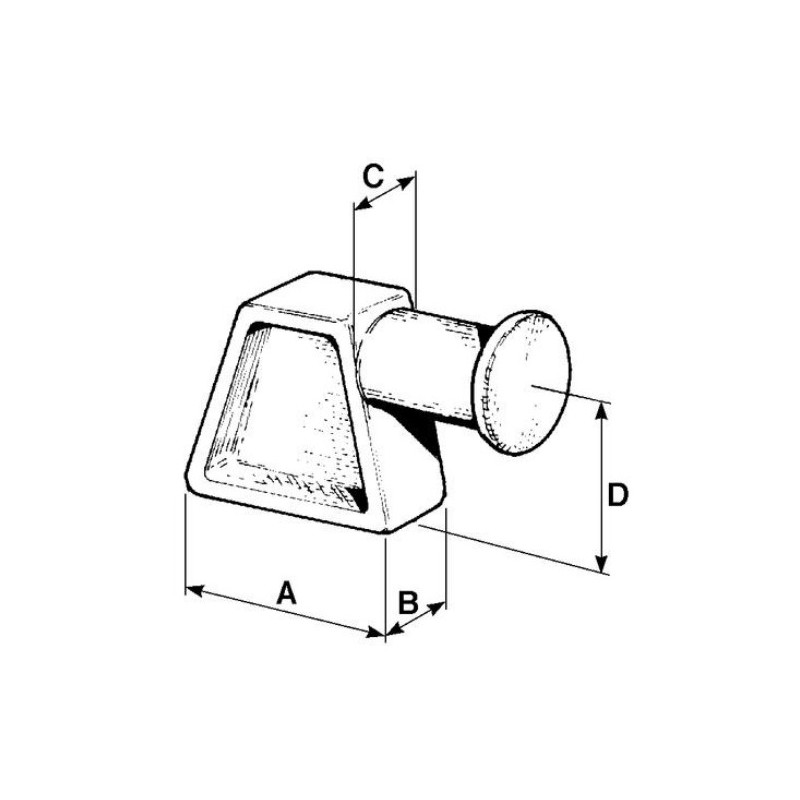 Kołek zaczepu mały 28-347607719