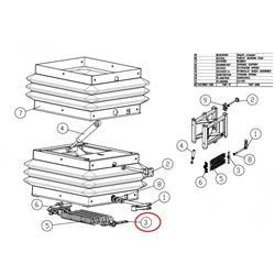 Uchwyt do sprężyn do podstawy fotela mechanicznego Mol698N-347615939