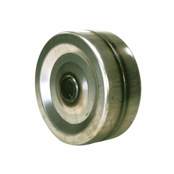 Stalowe koło 400x100mm z piastą-347613315