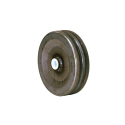Stalowe koło 320x100mm z nylonowym pierścieniem-347612597