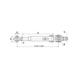 Stabilizator 440-600 mm-347607864