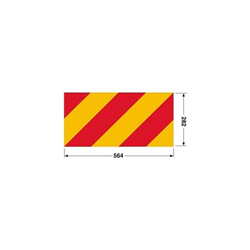 Tablica odblaskowa do maszyn rolniczych-347608002
