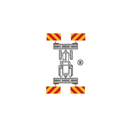 Tablica odblaskowa do maszyn rolniczych-347608004