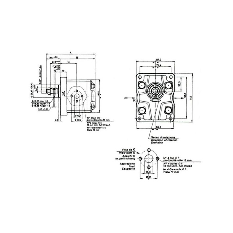 Pompa hydrauliczna GR2, lewoobrotowa-347613234