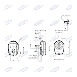Multiplikator męski 1 3/8 do pompy GR. 3, 1:3,8-347612376