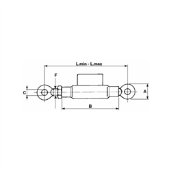 Regulacja stabilizatora 210-300, 16x2-347608310