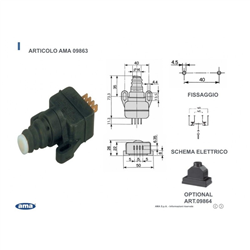 Czujnik stop 12/24V,12-5A/8-3A COBO 4X6,3mm,IP67-347608826