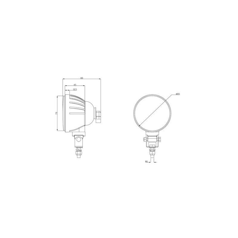 Światło robocze 12V 85 MM-347608833