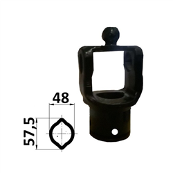 Widłak profilowy na rurę 48x57,5  27X102-347617093