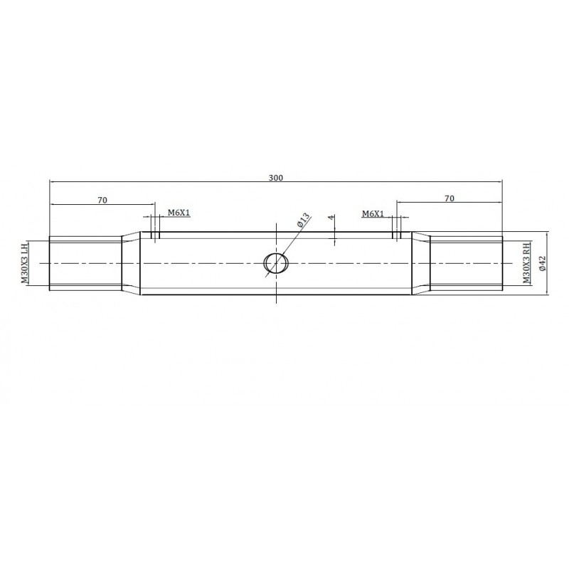 Łącznik centralny kat. 2 30x3, 440-640 MM BASIC-347616813