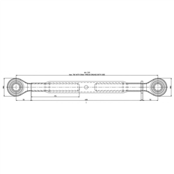 Łącznik centralny ze sworzniami, kat. 2, 24x3 długość rury 400 mm, dł,520-750 mm do C-360-347621227
