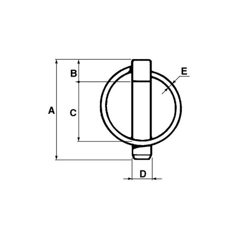 Zawleczka zatrzaskowa 10 mm DIN11023-347619405