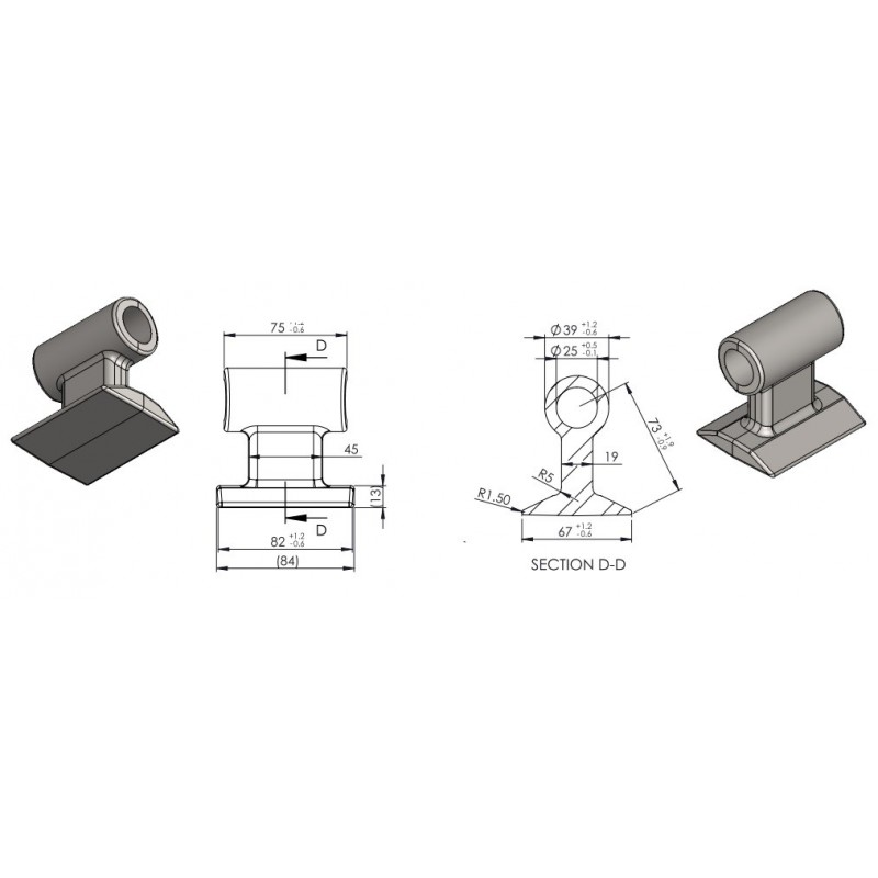 Bijak młotkowy podwójny 82x75x25 R73-347619306