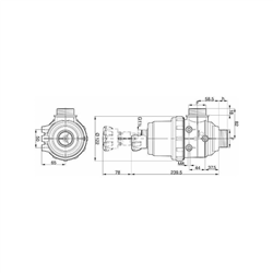 Filtr ssący 1 1/2'' z zaworem-347615043
