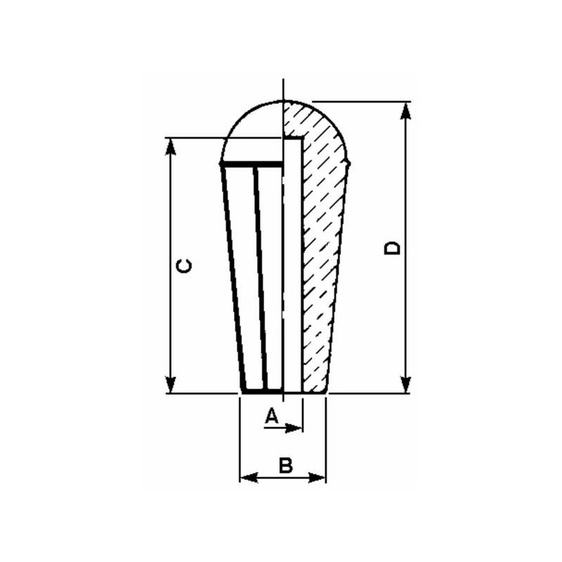 Uchwyt z gwintem 6mm-347609111