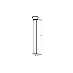 Stopa podporowa stała 700 mm SIMOL-347612604