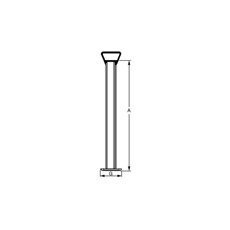 Stopa podporowa stała 700 mm SIMOL-347612604