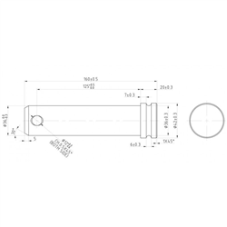 Sworzeń 36x160mm-347620794