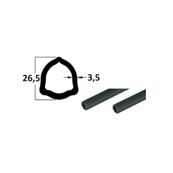 Rura 1m, profil trójkątny 26,5x3,5, P1-347609379